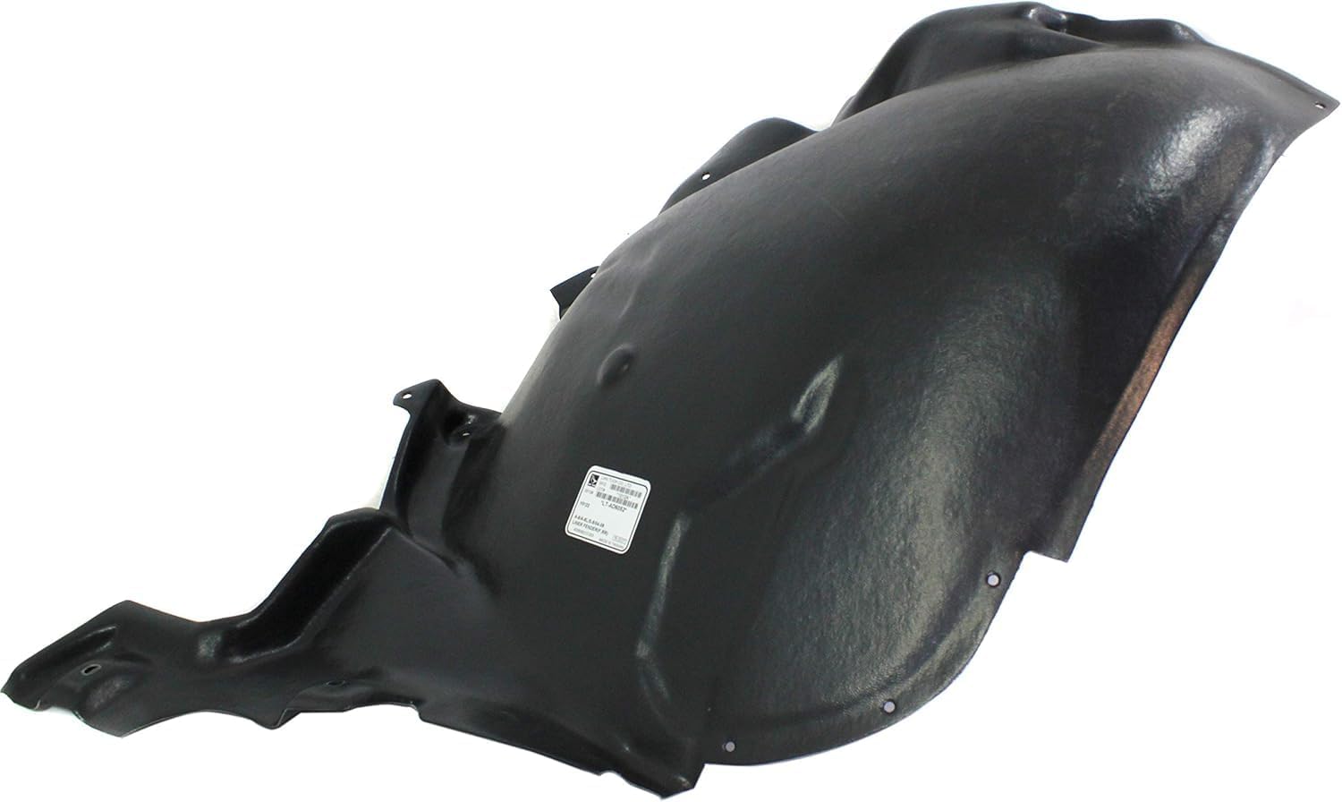 Front Fender Liner Rear Section Right Passenger Side Direct Replacement Compatible With 2004-2010 Audi A8 Quattro AU1249118 4E0821192F