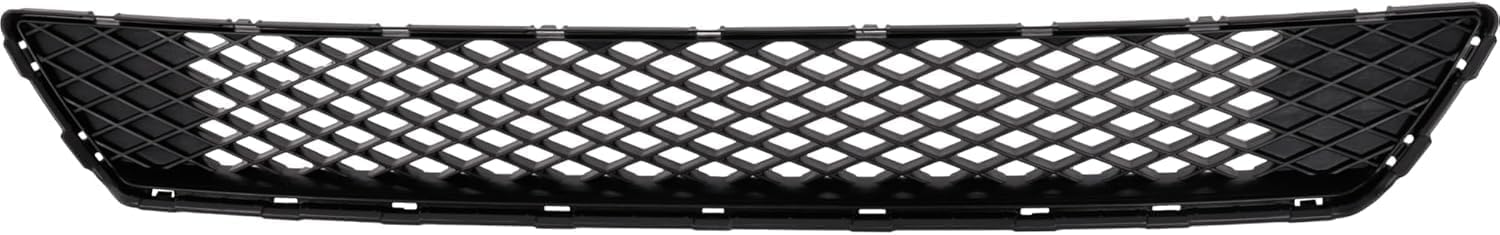 Front Bumper Cover Primed Plastic + Upper & Lower Grille + Fog Lights Cover + Signal Lamp Left Driver & Right Passenger Side Direct Replacement Compatible With 2015-2017 Subaru WRX