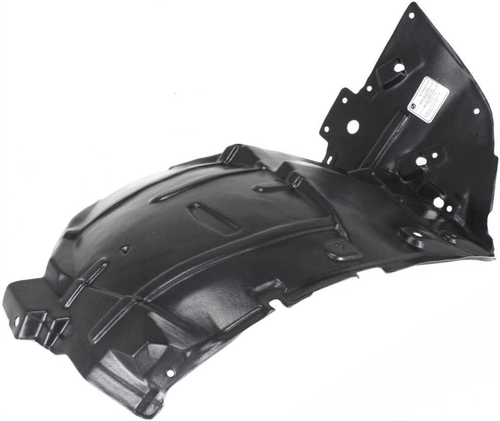 Front Section Fender Liner Right Passenger Side Direct Replacement Compatible With 2003-2007 Infiniti G35 IN1251106 63844AM800