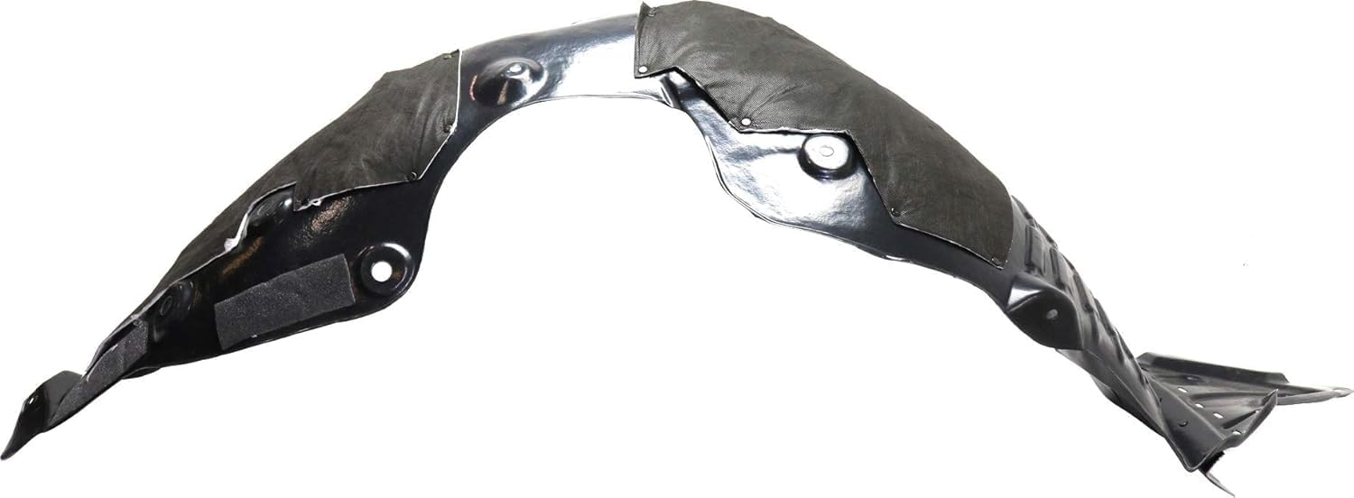 Front Fender Liner Left Driver Side Direct Replacement Compatible With 2013-2016 Hyundai Santa Fe HY1248129 86811B8000