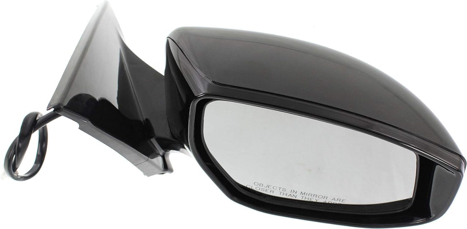 Front Power Mirror Heated Primed Right Passenger Side Direct Replacement Compatible With 2016-2023 Nissan Maxima NI1321258 963019DD1C-PFM 963014RA1C-PFM