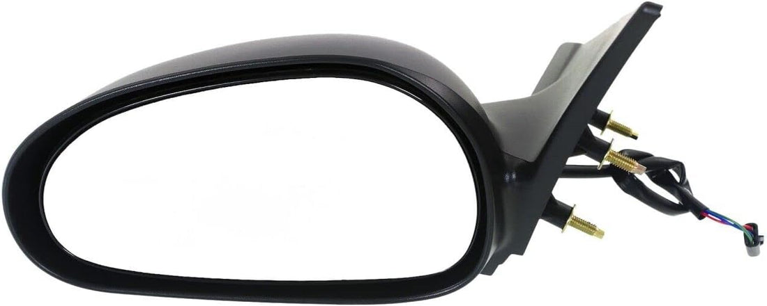 Front Power Mirror Non Folding Textured Left Driver Side Direct Replacement Compatible With 1999-2004 Ford Mustang FO1320171 XR3Z17682BA