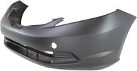 Front Bumper Cover Primed Direct Replacement Compatible With 2009-2014 Honda Fit HO1000265 04711TK6A80ZZ