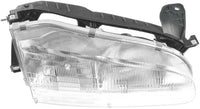 Set Of 2 Front Headlight Assembly Right Passenger & Left Driver Side Direct Replacement Compatible With 1993-1997 Geo Prizm GM2502134 GM2503134 94852390 94852389
