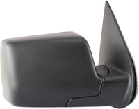 Front Power Mirror Manual Folding Heated Textured Right Passenger Side Direct Replacement Compatible With 2006-2010 Ford Explorer FO1321270 6L2Z17682CAA