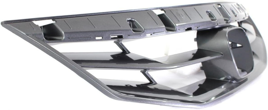 Front Grille Painted Gray Shell And Insert Direct Replacement Compatible With 2011-2012 Honda Accord HO1200202 71121TE0A11ZA