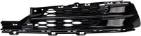 Set Of 2 Front Fog Light Cover Primed Plastic Right Passenger & Left Driver Side Direct Replacement Compatible With 2015-2017 Acura TLX AC1038106 AC1039106 71107TZ3A10 71102TZ3A10
