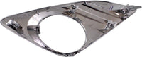Front Fog Light Trim Molding Chrome Right Passenger Side Direct Replacement Compatible With 2012-2014 Toyota Camry TO1039148 5212706310
