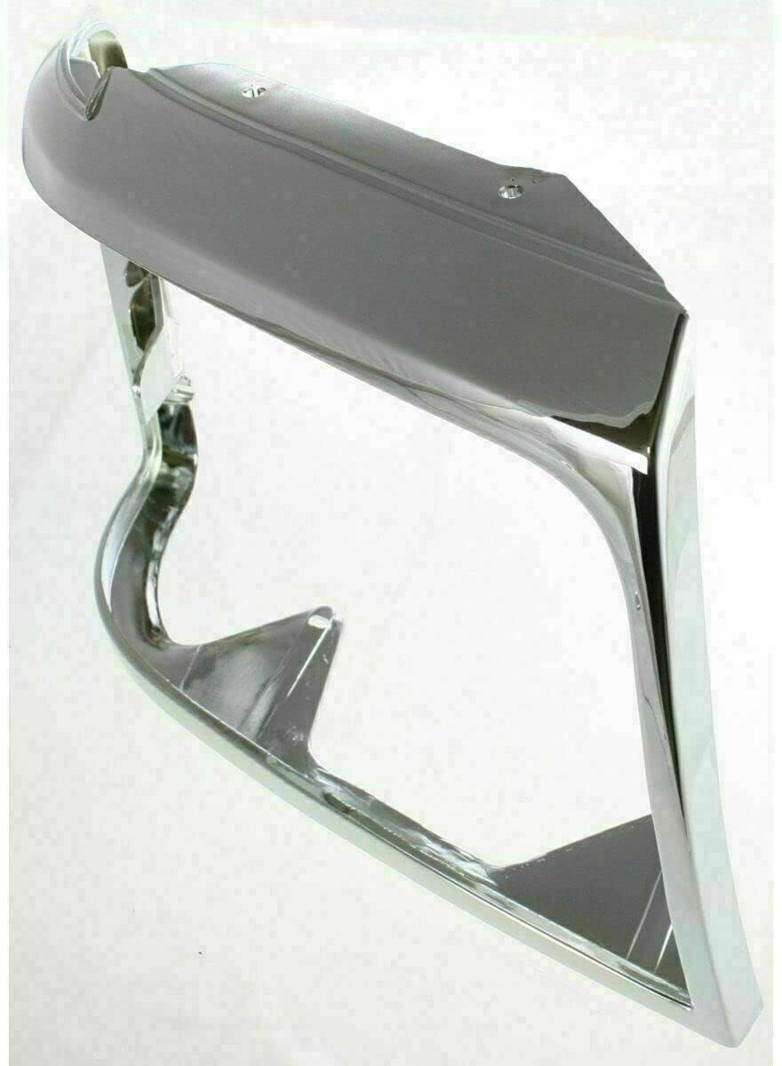 AUTOS PARTS PLUS Front Grille Chrome Shell/Plastic Insert + Head Light Doors Left Driver & Right Passenger Side Direct Replacement Compatible With 1992-1997 Ford F-Series FO2512130 FO1200173