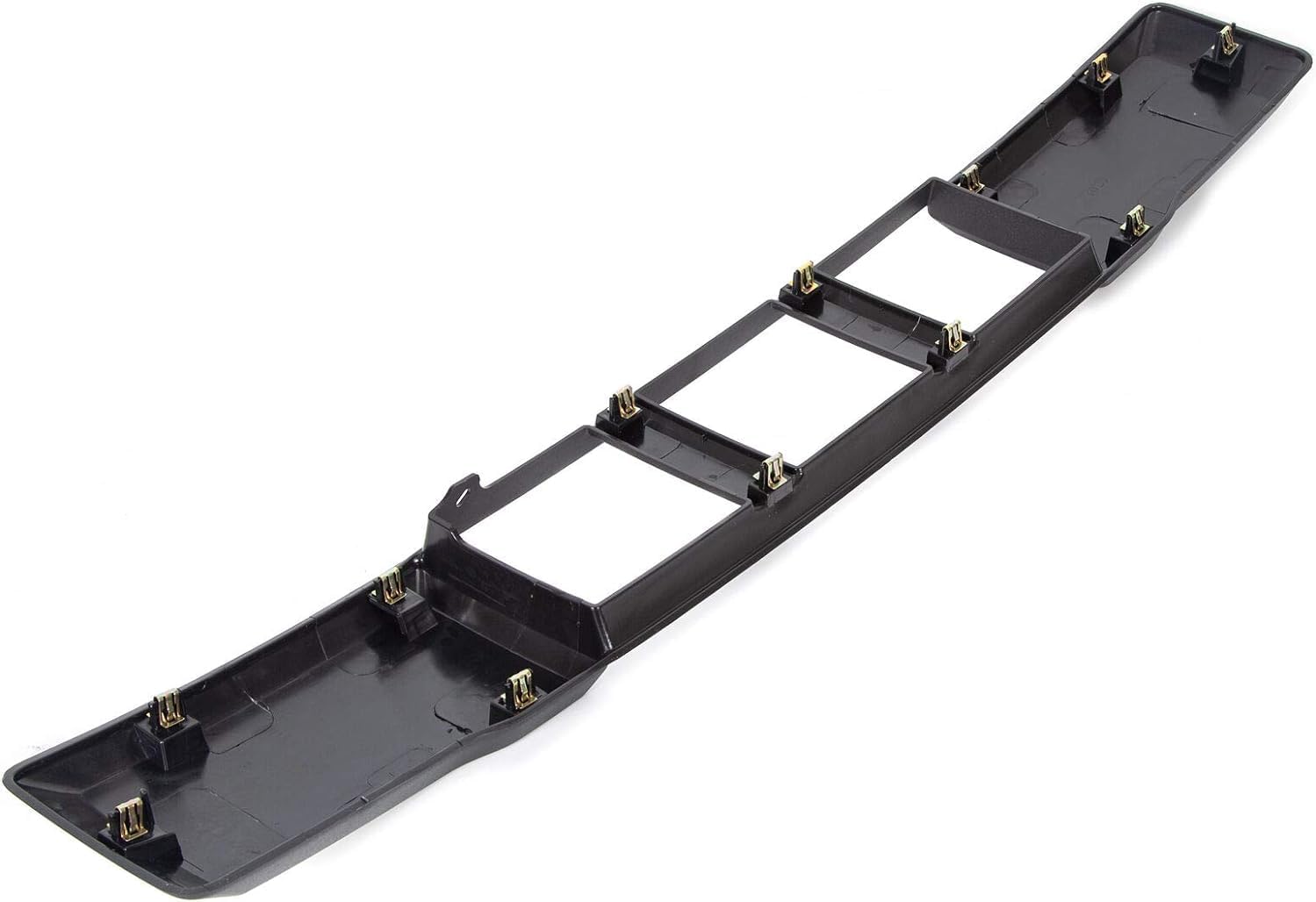 Front Center Bumper Trim Textured Direct Replacement Compatible With 2015-2017 Ford F-150 FO1044110 FL3Z17E810CA