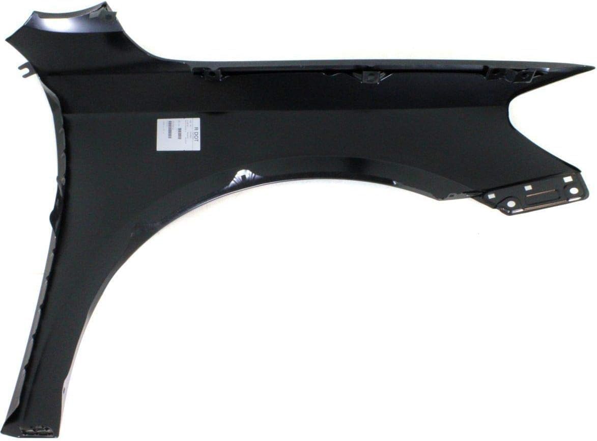Front Fender Primed Steel Left Driver Side Direct Replacement Compatible With 2012-2015 Volkswagen Passat VW1240145 561821021