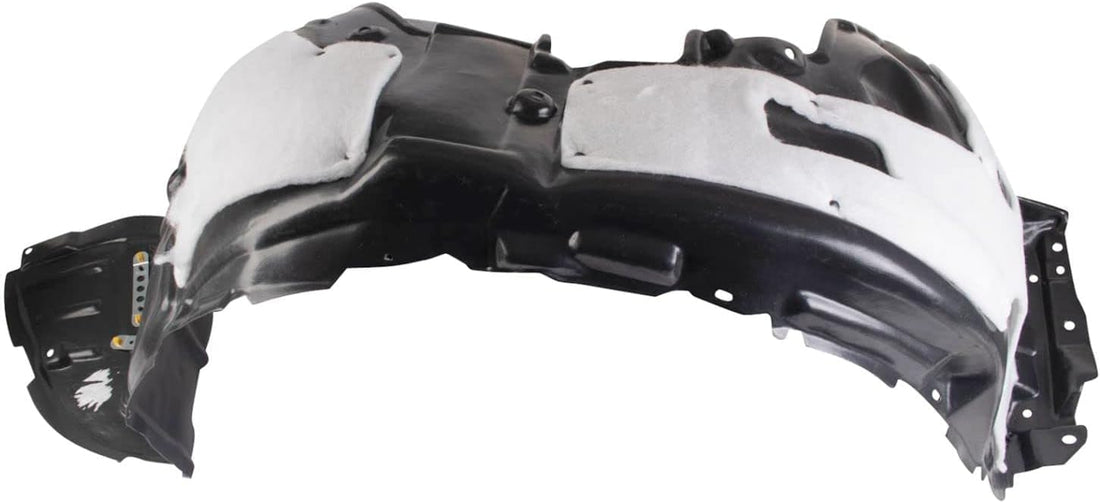 Front Fender Liner Left Driver Side Direct Replacement Compatible With 2013-2017 Lexus LS460 LX1248132 5380650080