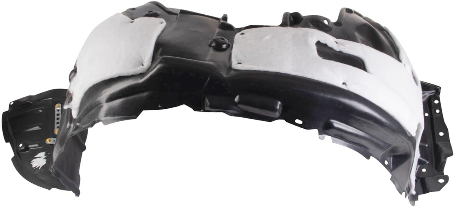Front Fender Liner Left Driver Side Direct Replacement Compatible With 2013-2017 Lexus LS460 LX1248132 5380650080