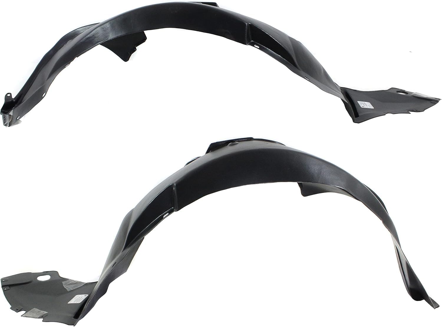 Set Of 2 Front Fender Liner Left Driver & Right Passenger Side Direct Replacement Compatible With 2010-2012 Ford Fusion FO1249143 FO1248143 AE5Z16102B AE5Z16103B