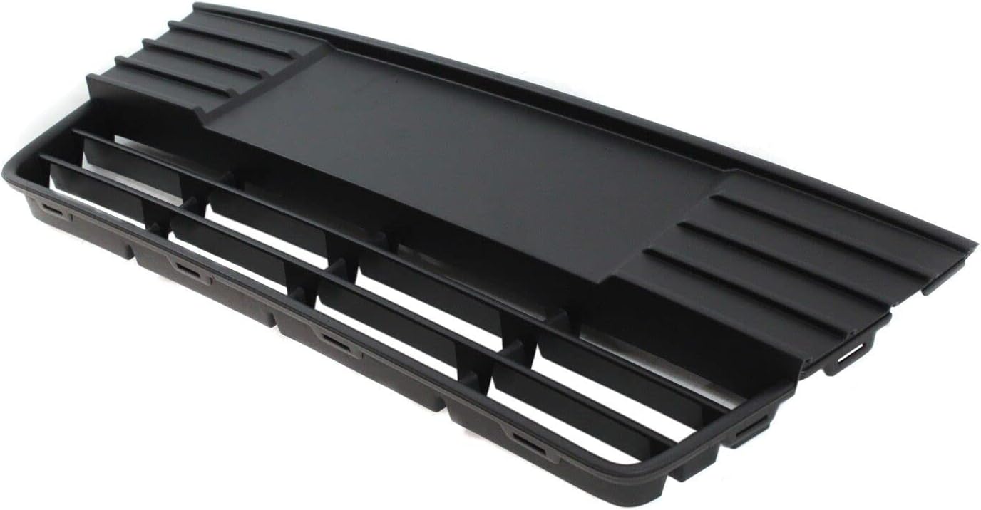 Front Bumper Center Grille Textured Black Plastic Direct Replacement Compatible With 2012-2014 Ford Focus FO1036137 CP9Z17K945B