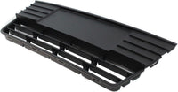 Front Bumper Center Grille Textured Black Plastic Direct Replacement Compatible With 2012-2014 Ford Focus FO1036137 CP9Z17K945B
