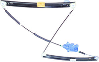 Front Power Window Regulator Without Motor Left Driver Side Direct Replacement Compatible with 2004-2008 Audi A4 AU1350102 8E0837461C