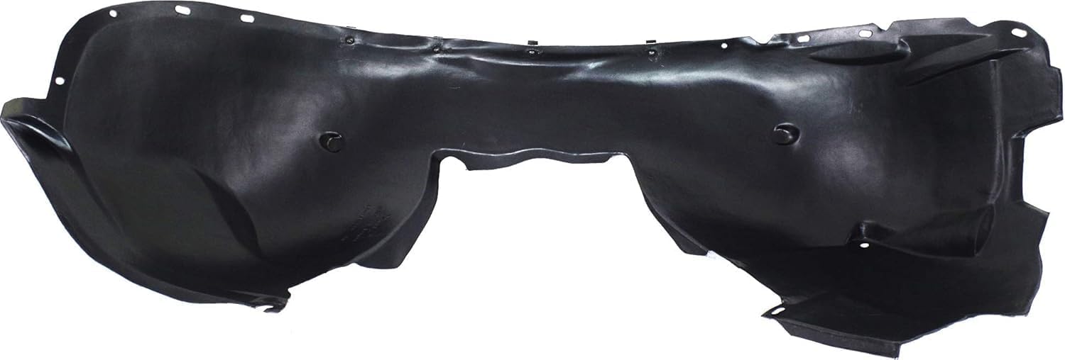 Front Fender Liner Right Passenger Side Direct Replacement Compatible With 2001-2009 Volvo S60 / 2001-2007 V70 VO1249105 306556663