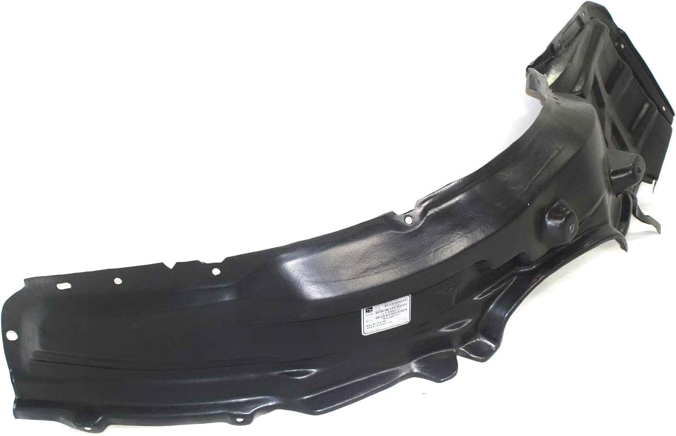 Front Fender Liner Left Driver Side Direct Replacement Compatible With 2004-2012 Mitsubishi Galant MI1248116 MI1248124 5370A933 5370A899