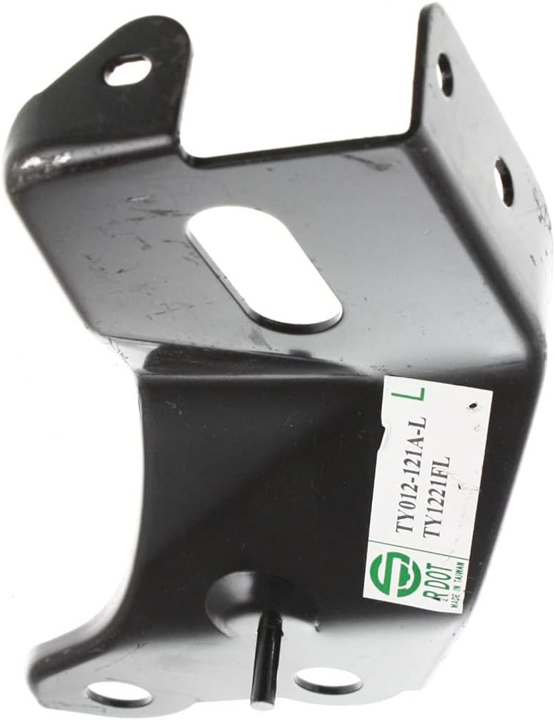 Front Bumper Reinforcement Bracket Steel Left Driver Side Direct Replacement Compatible With 1998-2000 Toyota Tacoma TO1066122 5214204040