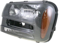 Set Of 2 Front Head Light Composite Assembly Right Passenger & Left Driver Side Direct Replacement Compatible With 2002-2009 Chevrolet Trailblazer GM2503213 GM2502213 25970915