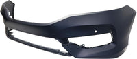 Front Bumper Cover Primed Direct Replacement Compatible With 2016-2017 Honda Accord HO1000303 71100T2FA70ZZ