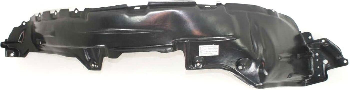 Front Fender Liner Vacuum Form Left Driver Side Direct Replacement Compatible With 2006-2012 Toyota RAV4 TO1248144 5387642075