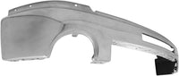 Front Bumper Chrome With Air Hole + Lower Valance Air Deflector & Extension Textured Direct Replacement Compatible With 2007-2013 GMC Sierra 1500 GM1002834 GM1015100 GM10922