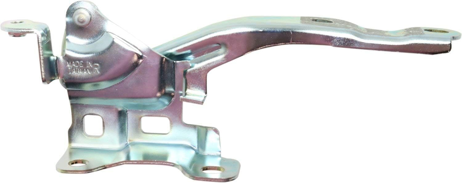 Set Of 2 Front Hood Hinge Steel Left Driver And Right Passenger Side Direct Replacement Compatible With 2010-2013 Kia Soul KI1236124 KI1236123 791202K000 791102K000