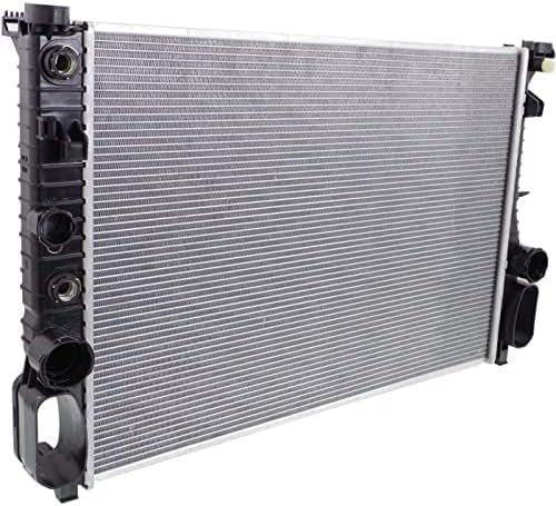 Front Radiator Aluminum Core Direct Replacement Compatible With 2003-2005 Mercedes Benz E320 / 2006-2009 E350 MB3010155 2115000102