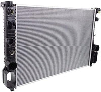 Front Radiator Aluminum Core Direct Replacement Compatible With 2003-2005 Mercedes Benz E320 / 2006-2009 E350 MB3010155 2115000102