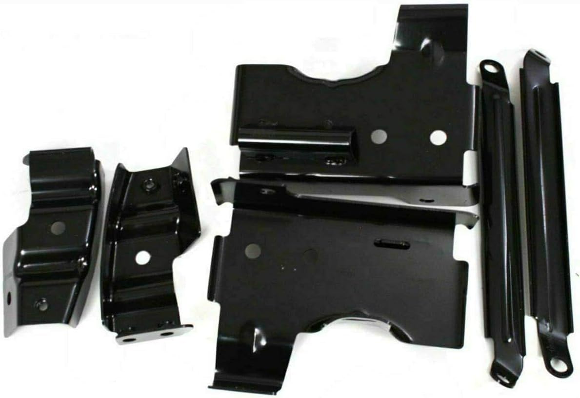 Front Bumper Steel + Lower Valance Primed Direct Replacement Compatible With 2003-2006 GMC Sierra 1500 2500HD 3500 GM1000684 GM1002464 12335963 88979837