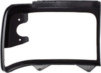 Front Head Light Door Bezel Primed Left Driver Side Direct Replacement Compatible With 1992-1997 Ford F-Series FO2512131 F3TZ13064BAA
