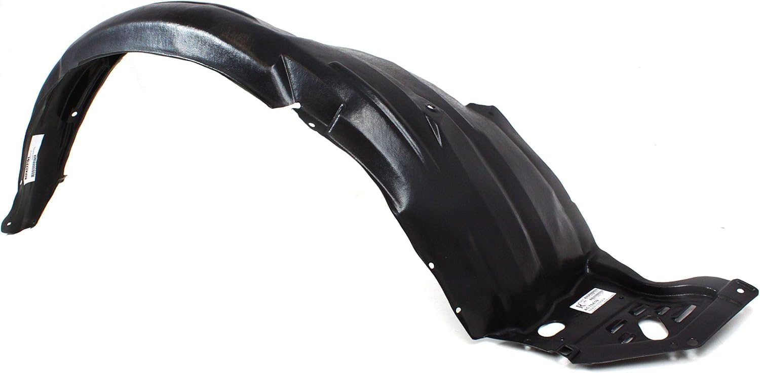 Front Fender Liner Right Passenger Side Direct Replacement Compatible With 2009-2014 Acura TSX AC1249124 74100TL2A10