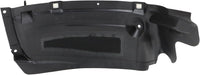 Front Section Fender Liner Air Extension Spoiler Left Driver Side Direct Replacement Compatible With 2012-2015 Audi A6 / S6 AU1242100 4G0853887C
