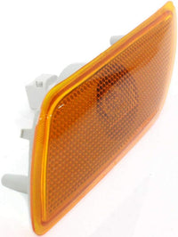 Front Marker Lamp Assembly Left Driver Side Direct Replacement Compatible With 2000-2005 Ford Focus FO2550134 2S4Z15A201AA