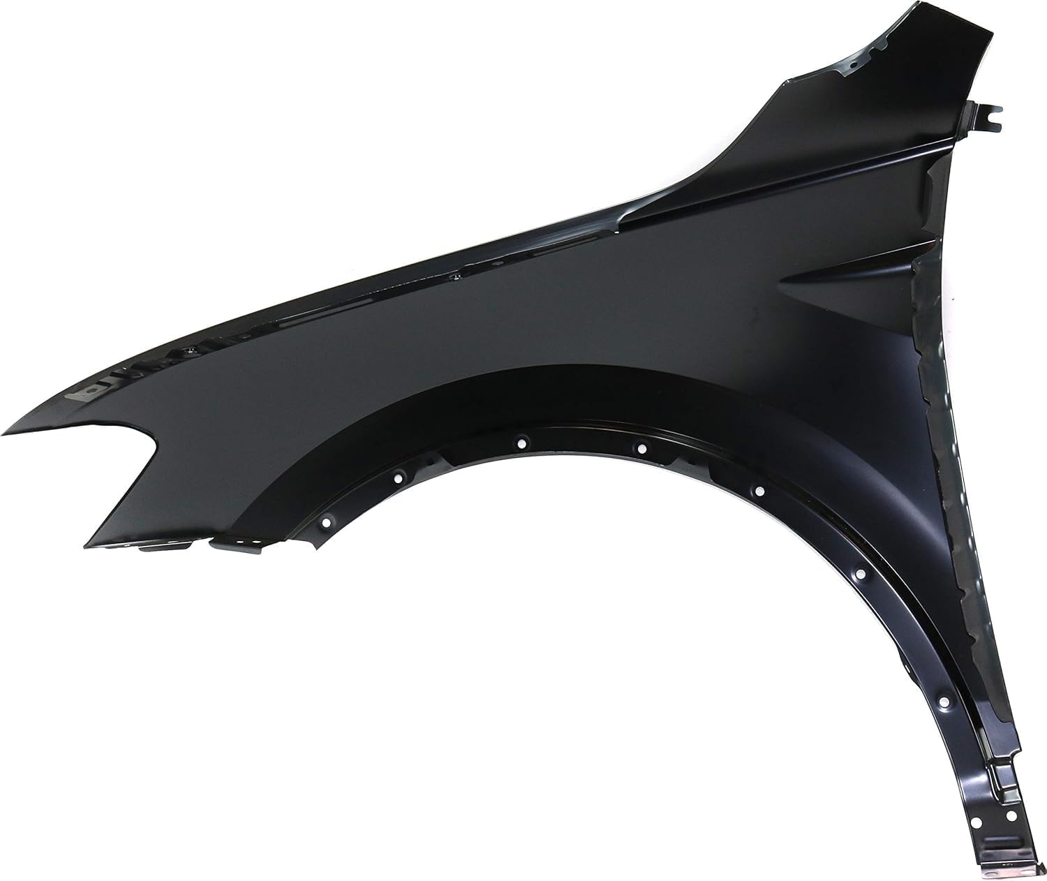 Front Fender Primed Steel Right Passenger Side Direct Replacement Compatible With 2018-2021 Volkswagen Tiguan VW1241150 5NA821106