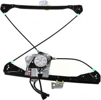 Front Power Window Regulator with Motor Direct Replacement Compatible with 1999-2005 Pontiac Grand Am GM1351122 22702138