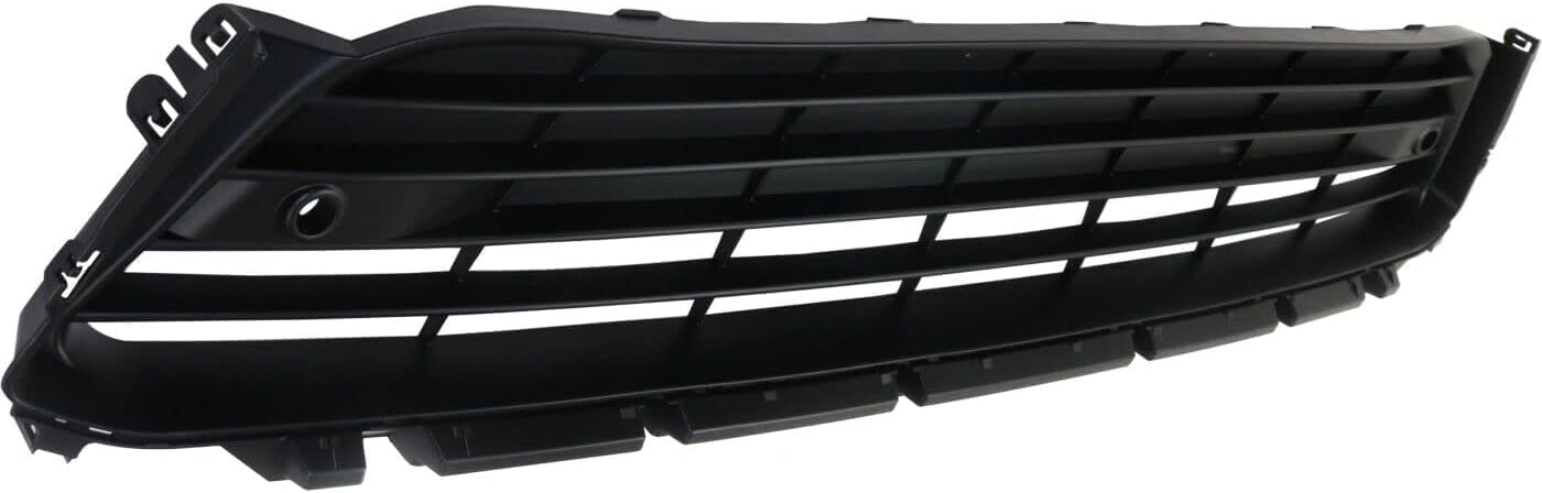 Front Bumper Grille Primed Shell And Insert Plastic Direct Replacement Compatible With 2016-2019 Lexus RX350 / RX450h LX1036127 531120E150