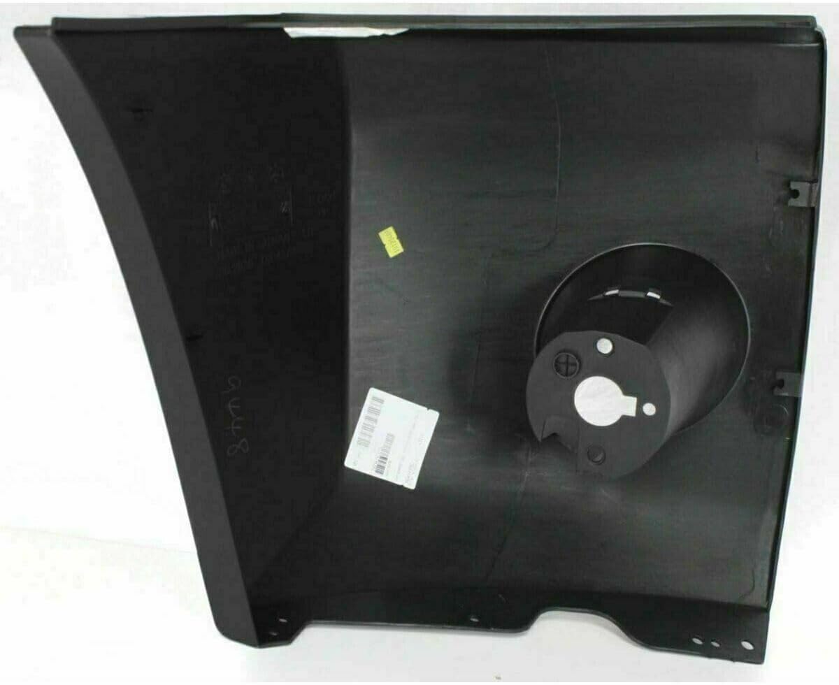 Front Bumper End Caps + Extension Filler Primed Left Driver & Right Passenger Side Direct Replacement Compatible With 2004-2007 Nissan Titan/Armada NI1089106 NI1088106 NI1005147
