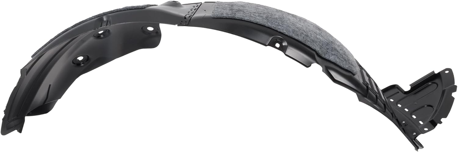 Front Fender Liner Right Passenger Side Direct Replacement Compatible With 2013-2016 Hyundai Santa Fe HY1249129 86812B8000