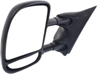 AUTOS PARTS PLUS Set Of 2 Front Manual Towing Mirror Manual Folding Non-Heated Textured Left Driver & Right Passenger Side Direct Replacement Compatible With 1999-2007 Ford F-Series Super Duty