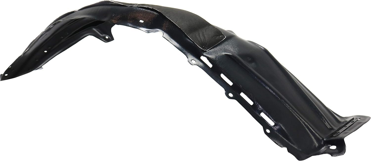 Front Section Fender Liner Rear Section Right Passenger Side Direct Replacement Compatible with 2015-2017 Lexus NX200t / NX300h LX1249134 5387578010