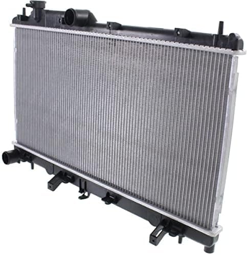 Front Radiator Aluminum Core Direct Replacement Compatible With 2012-2016 Subaru Impreza SU3010656 45119AG010