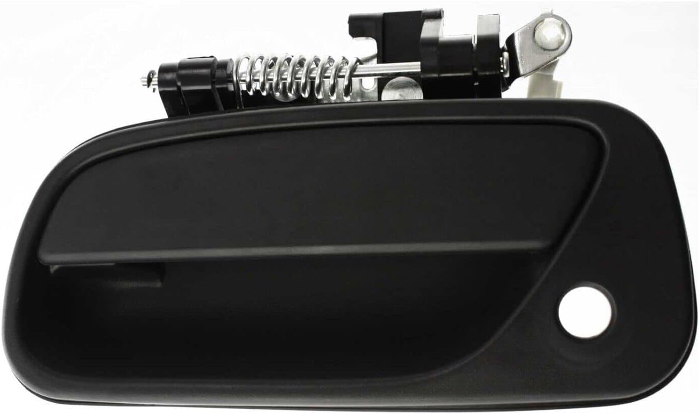 Set of 2 Front Exterior Door Handle Textured Left Driver & Right Passenger Side Direct Replacement Compatible with 1993-1998 Toyota T100 TO1311115 TO1310115 6921034010 6922034010