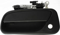 Set of 2 Front Exterior Door Handle Textured Left Driver & Right Passenger Side Direct Replacement Compatible with 1993-1998 Toyota T100 TO1311115 TO1310115 6921034010 6922034010