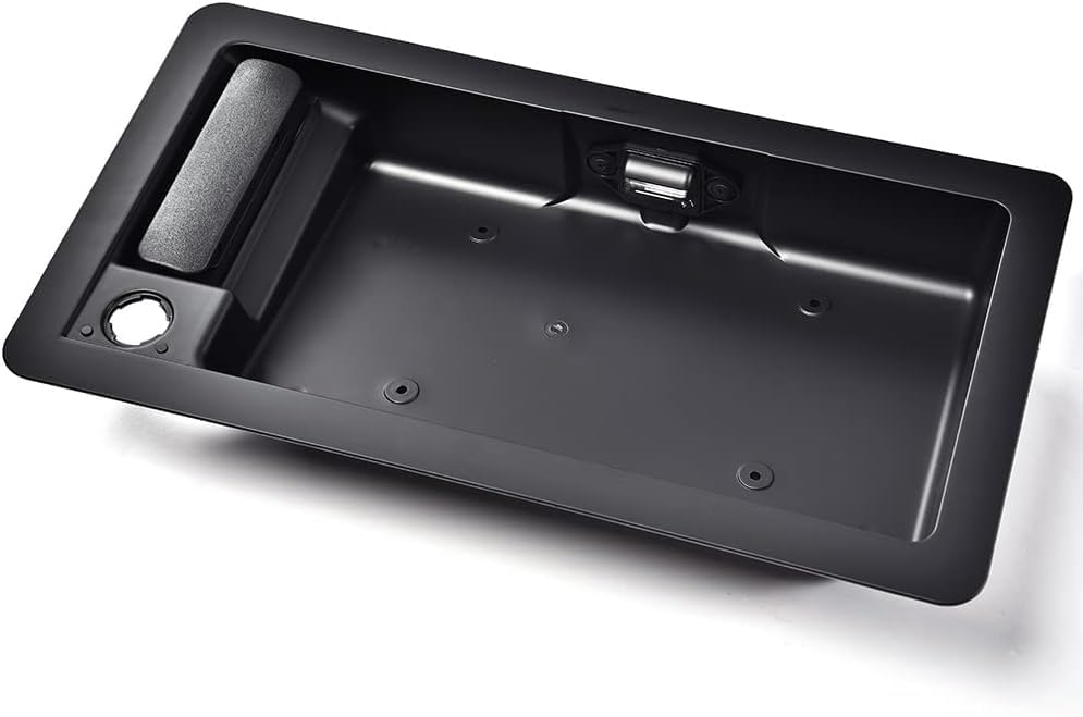 Rear Exterior Door Handel Textured Right Passenger Side Direct Replacement Compatible with 1992-2007 Ford E-150/250 / 350 Econoline FO1820100 6C2Z15434A20AA