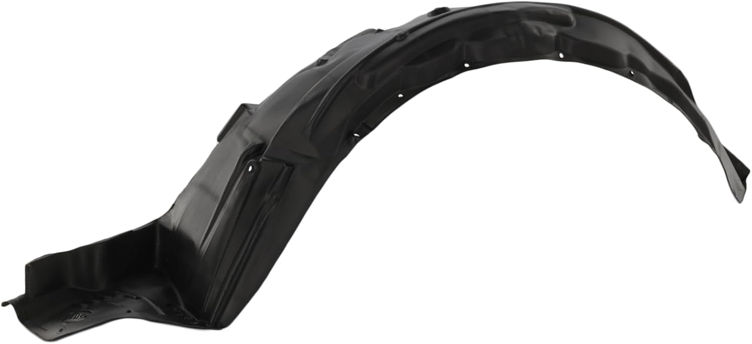 Front Fender Liner Left Driver Side Direct Replacement Compatible With 2008-2012 Honda Accord HO1248138 74150TA5A00