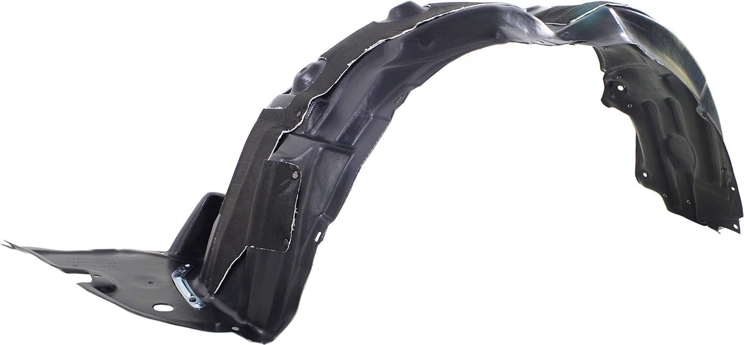 Front Fender Liner Left Driver Side Direct Replacement Compatible With 2011-2013 Lexus IS250 / IS350 LX1248116 5380653060