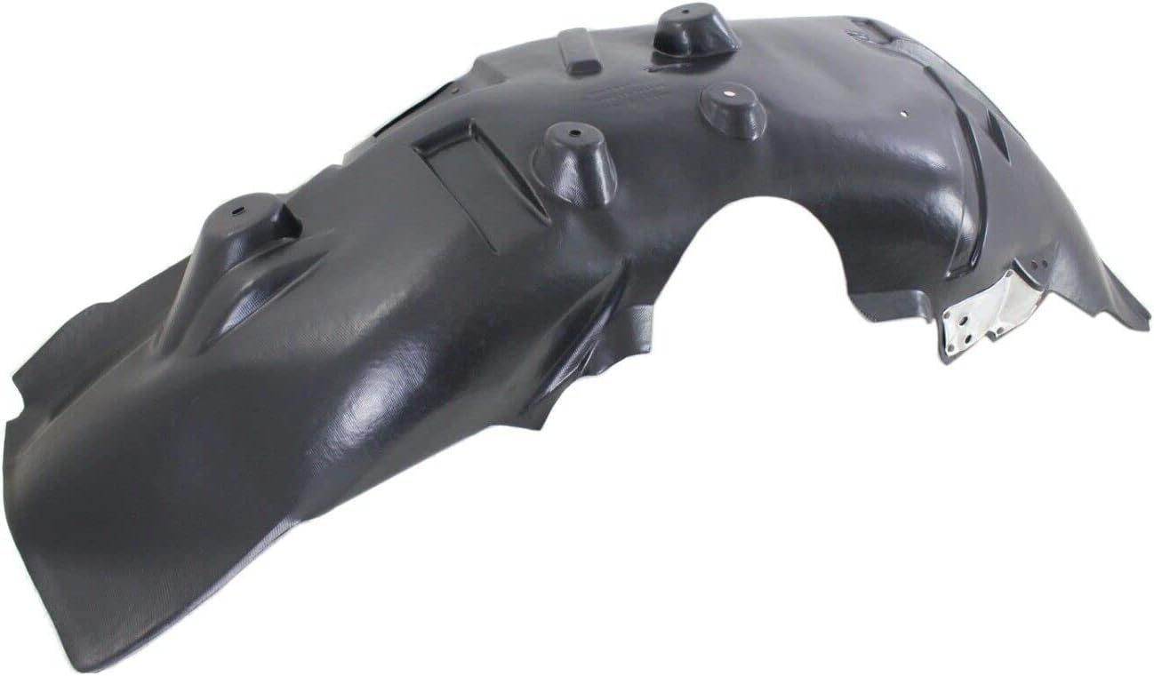 Front Fender Liner Left Driver & Right Passenger Side Direct Replacement Compatible With 2010-2012 Dodge Ram 2500 3500 CH1249158 CH1248158 55372888AG 55372889AG